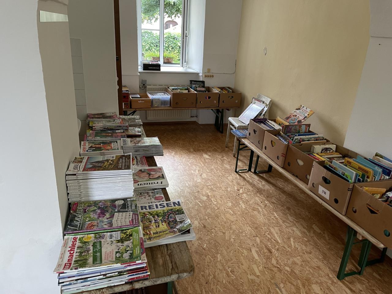 Bild: Bücherflohmarkt